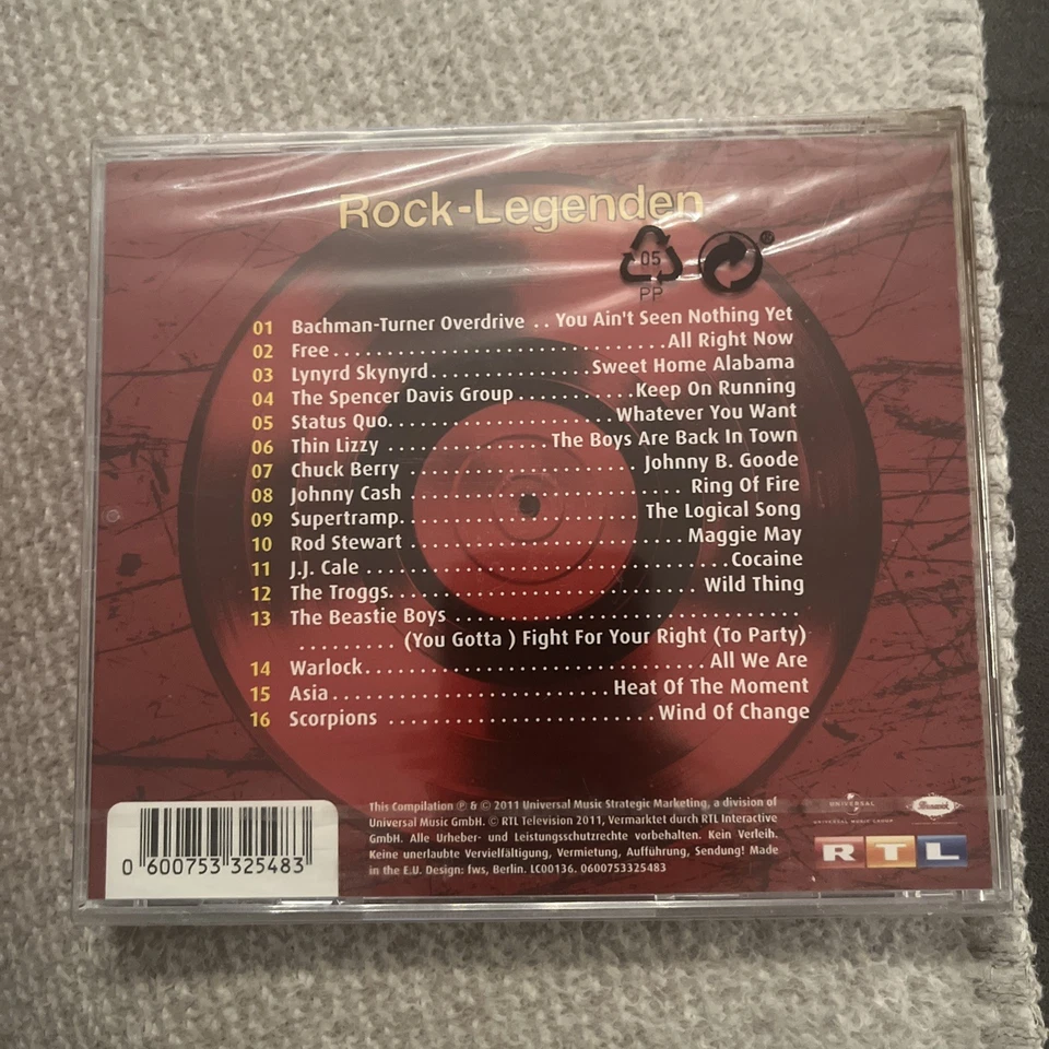 CD DIE ULTIMATIVE CHARTSHOW - ROCK-LEGENDEN (NEUWERTIG) - Bild 2 von 2