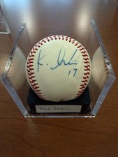 KAZ ISHI autographed official Major League baseball
