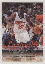 2006-07 Fleer Ultra Retro Lucky 14 Raymond Felton #175 0w8