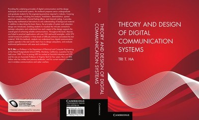 Theory and Design of Digital Communication Systems, Ha, Tri T., New condition, B