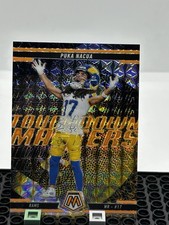 Panini Mosaic - Touchdown Masters Puka Nacua #12 Orange Fluorescent Mosaic Prizm