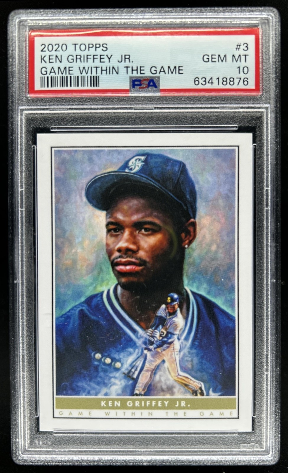 2020 Topps Game Within the Ken Griffey Jr. #3 Mariners PSA 10 GEM MINT view 1