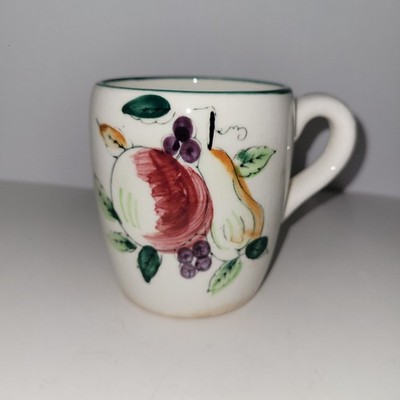 VTG Ucagco Fruit Design Tea Cup