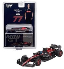 Mini GT 1:64 Alfa Romeo C43 77 Valtteri Bottas F1 2023 Australian GP MGT00729