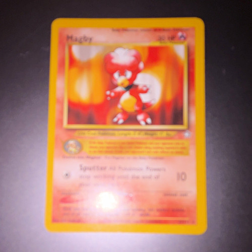 Pokémon TCG Magby 23/111 Neo Genesis Rare Unlimited EN 30HP