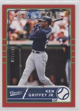 2020 Panini Chronicles Classics Red 27/100 Ken Griffey Jr #21 HOF 0c3