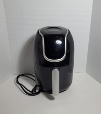 Power XL Vortex 2QT Black Air Fryer Model HF-2096TS w/ Manual  Recipe Book