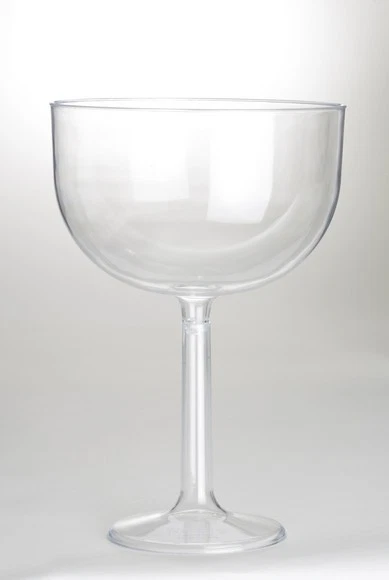 Ciotola COPPA TRASPARENTE Calice Vino in plastica Alta - Alzata per caramelle ec - Immagine 3 di 3