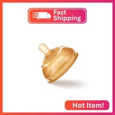 Thyseed Natural Series Nipple, Wide-Neck, Standard Flow, 10 Month,1 Pack