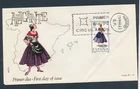 D491060 Spain FDC Traditional Costumes Alicante 1967 Trajes 67-3
