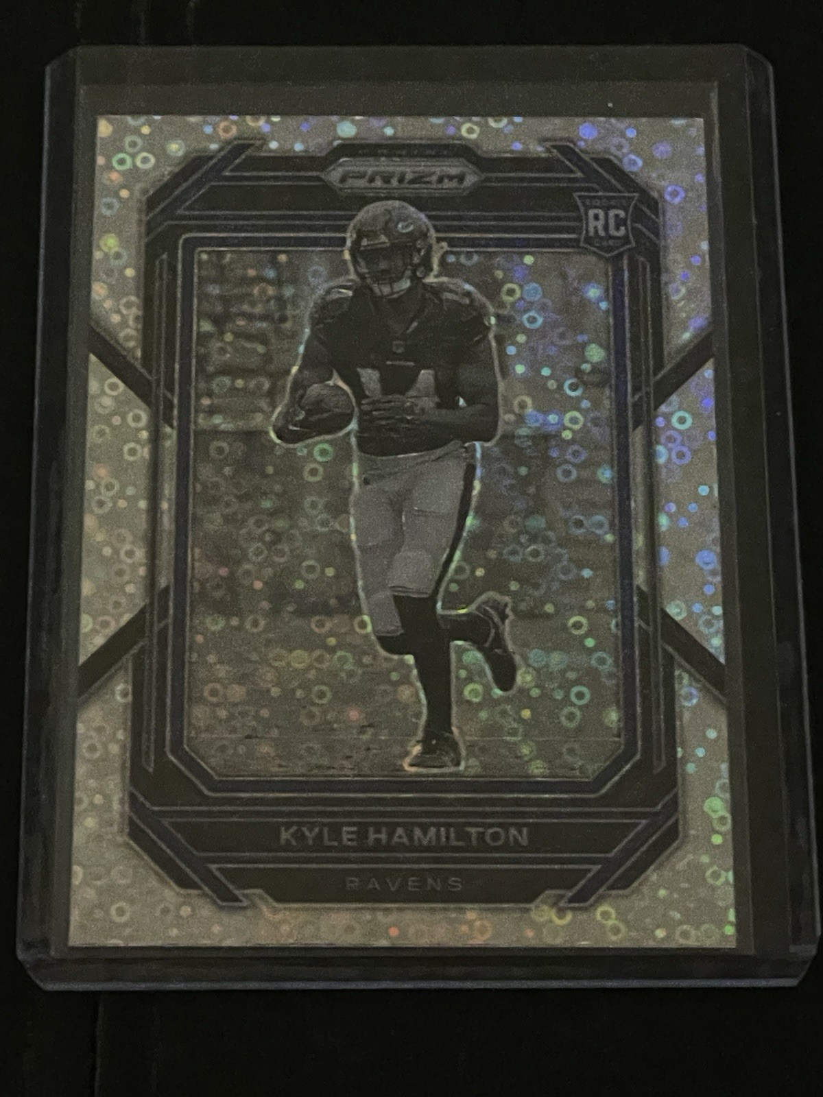 2022 Kyle Hamilton Prizm RC Disco Negative #342 Baltimore Ravens