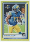 2025 Donruss Optic Football Neon Yellow Davante Adams #64