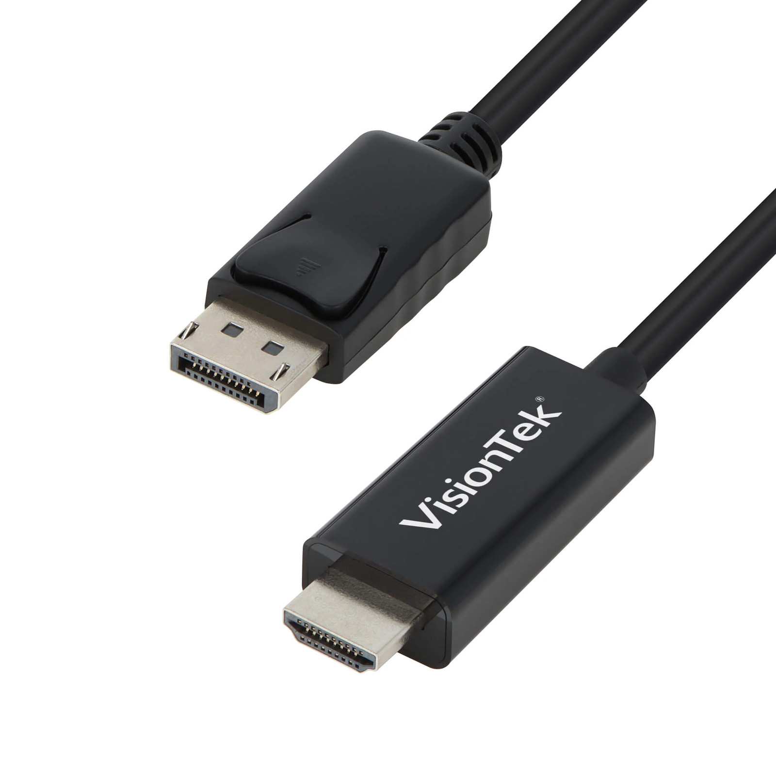 Cables & Connectors VisionTek 6FT DisplayPort Male to HDMI 2.0 Male Cable -