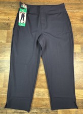 Kirkland Signature Ankle Pant Size XL Blue Lightweight/Stretch NEW Womens NWT
