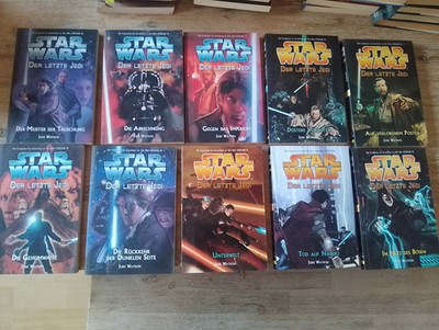 Star Wars DER LETZTE JEDI - KOMPLETTE BUCHREIHE!!!