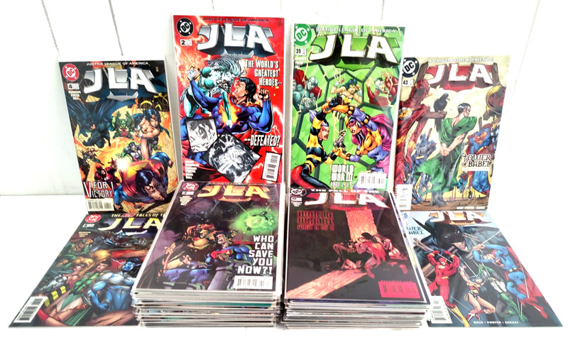 JLA (1-125) Lot of 53 DC Comics🔥KEYS 1st App