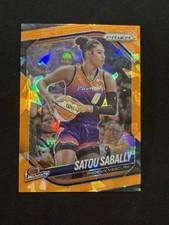 2025 Panini Prizm WNBA - Satou Sabally #4 Orange Ice Prizm