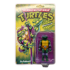 Donatello Teenage Mutant Ninja Turtles ReAction+ Action Figure by Super7 with Bo