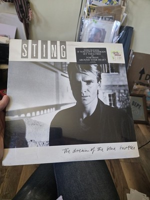 Sting The Dream Of Blue Turtles With Hype Sticker Sealed Original Vinyl 1985...