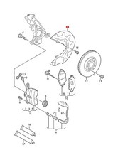 Genuine VW AUDI SKODA SEAT Arteon Bora Cover Plate For Brake Disc 5Q0615311G