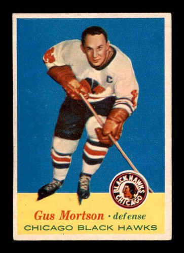 Gus Mortson #25 1957 Topps card