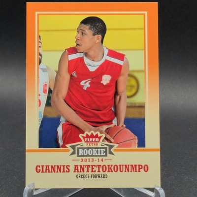 Giannis Antetokounmpo Rookie - 2013-14 Fleer Retro Basketball RC #47