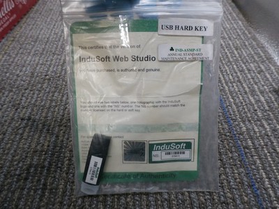 NEW INDUSOFT WEB STUDIO 576415 USB HARD KEY DRIVE