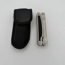 Stainless Steel Red Snap-On Multi-Tool Pocket 9-in-1 Carry Case