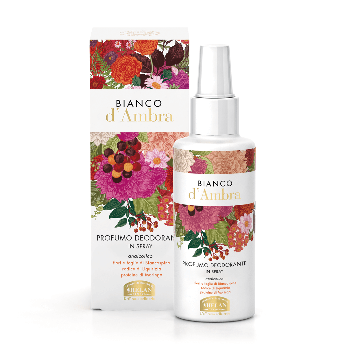 Helan Bianco D'ambra Profumo Deodorante Spray 100 Ml - Immagine 2