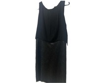 NWT VINCE CAMUTO Black Dress Sequin Bottom.  Size 12