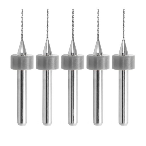 0.90mm (#65) Solid Carbide Drill Bit – 5 Pack – CNC – Factory Resharpened