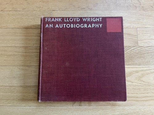 Frank Lloyd Wright An Autobiography, True 1st Edition, 1st Printing | eBay