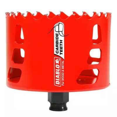 4-1/4 in. Carbide Hole Saw with 2-3/8 in. Cutting Depth