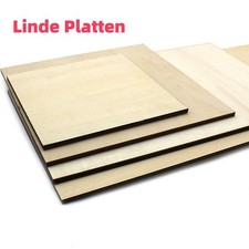 Sperrholzplatten Holzplatten Dickes 1.5/2/3/5mm f&uuml;r DIY Basteln / Malen /Modelle