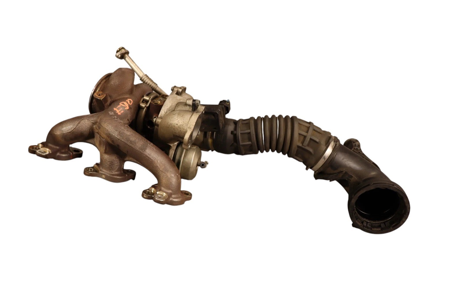 14-21 Maserati Ghibli Engine Front Left Side Turbo Charger Manifold 297712 OEM