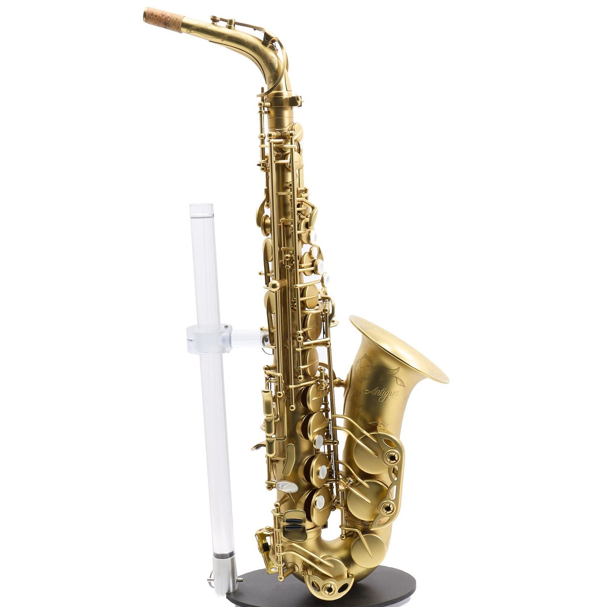 Antigua Winds Model AS4348CU Alto Saxophone in Unlacquered Brass