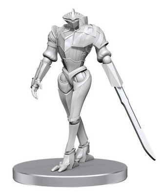 Automaton W26 Deep Cuts D&D miniature Dungeons Dragons unpainted clockwork guard