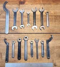 Vintage Machinist LATHE & Tool Post WRENCH LOT WILLIAMS & ATLAS USA