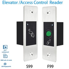 Mini Elevator RFID Reader Keyless Door Opener Access Control Fingerprint Reader