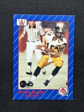 1991 All World CFL Derrick McAdoo Hamilton Tiger-Cats #56