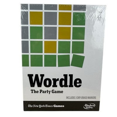 NEW Wordle The Party Game 14+ age 2-4 Players Official Wordle Board Hasbro Game