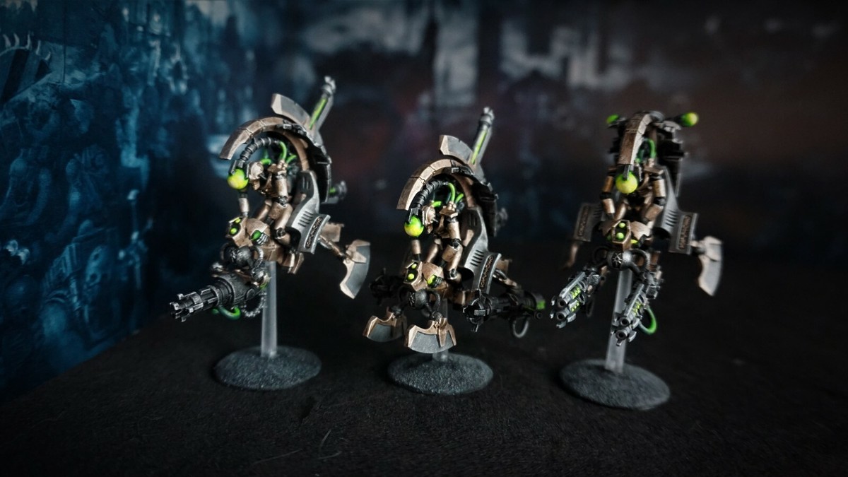 Tomb Blades painted Warhammer 40k Necrons xenos army Indomitus | eBay