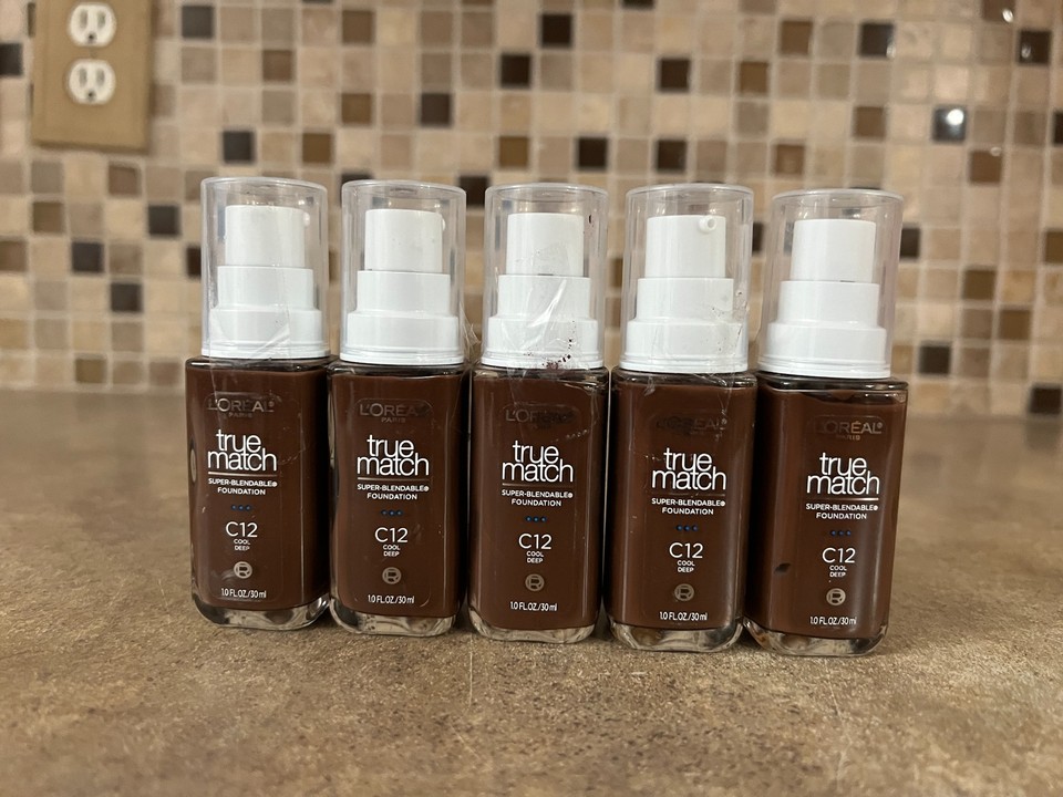 Lot of 5 LOREAL TRUE MATCH SUPER BLENDABLE FOUNDATION (CHOICE of Color