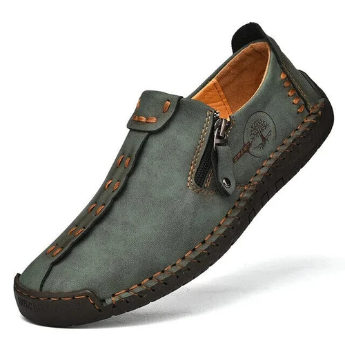 Herren Lässige Leder weiche Sport Walking Schuhe Mokassins Schuhe Sportschuhe - Bild 31 von 31