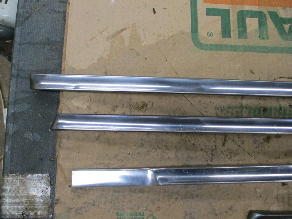 Hudson Super Six 1941 carrocería izquierda molduras laterales (4 piezas) original Foto 2 de 4