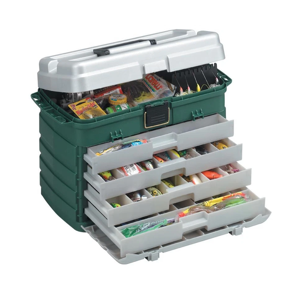 PLANO Four Drawer Tackle System 757005 - Angelkasten Angelkiste Gerätekasten Box - Bild 1 von 1