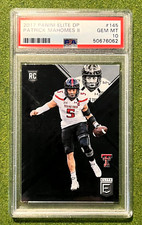 PSA 10 - 2017 Panini Elite DP #145 Patrick MaHomes II Rookie Card KC Chiefs Star