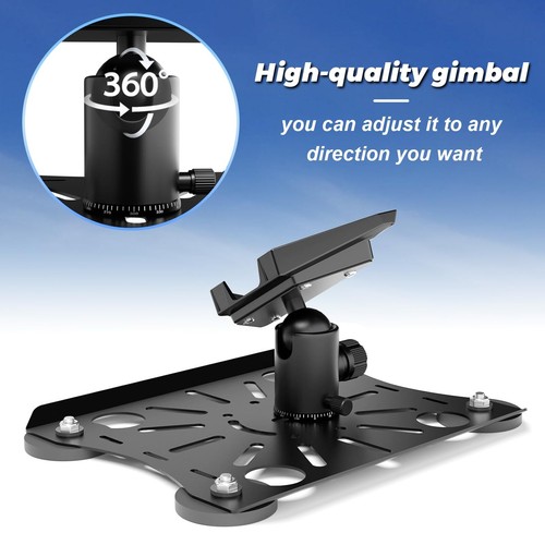 Adjustable Starlink Mini Roof Mount with Adjustable Pan-Tilt, Mini Mount Adapter - Picture 15 of 26