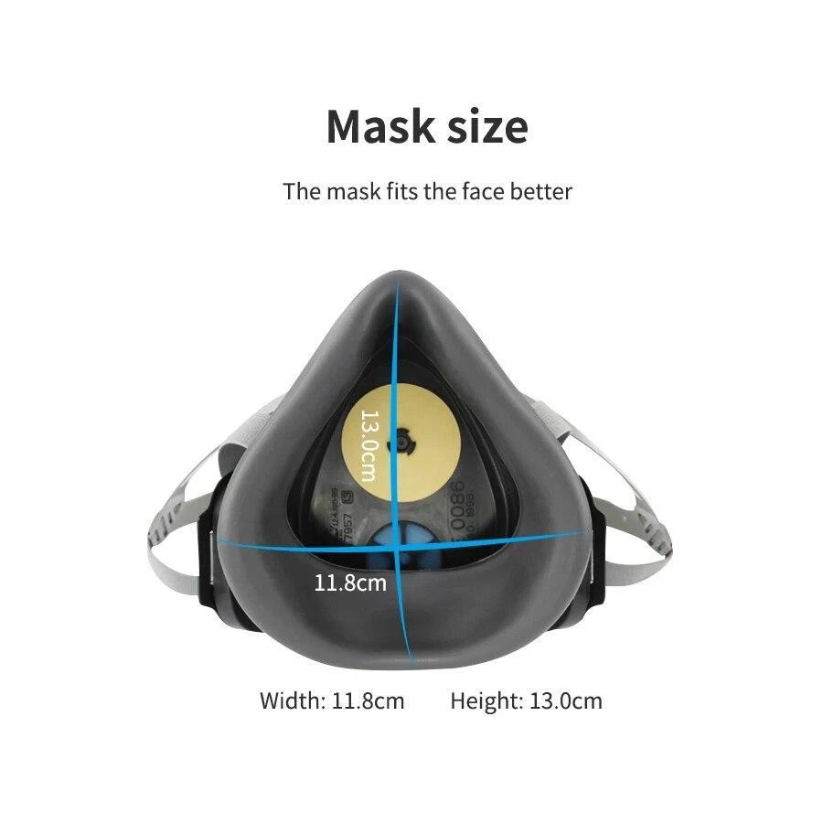 3m 3200 3701 Protection Gas Mask Filter Anti Dust Painting 