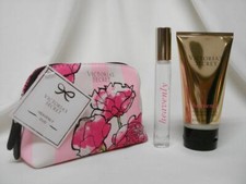 Victoria's Secret Dream Angels HEAVENLY DUO 3Pc Gift Set Parfum Lotion  Pouch